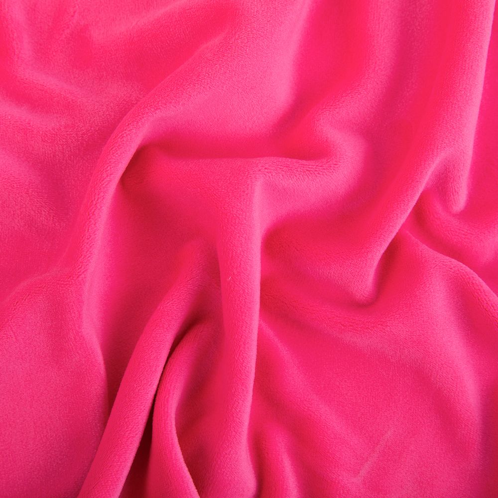 Микровелюр 312±5 г/м², 160 см / 5 метров, 009 я.розовый, Gamma MCV
