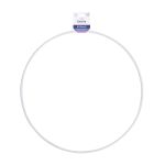 Кольцо для макраме (заготовка) сталь металл ⌀300 мм, белое, Gamma RKS-030