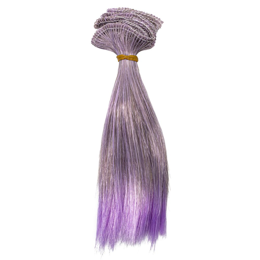 Трессы прямые Элит двухцветные №17/HT-171/2403, длина 17см, ширина 100 см, 1шт, 26305