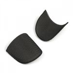 Плечевые накладки (подплечники) втачные 120х165х16 мм, В16 черный, 100 пар