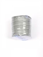 Лента бархатная (тесьма) 20.0 мм / 22.86±1 метров, арт.20VR88 нейлон цв.серый