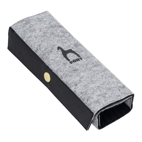 Набор аксессуаров для вязания в фетровом футляре, 18 предметов, Pony, 61056