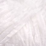 Пряжа Вязь Велюровая 120 / уп.3 мот. по 100 г, 120 м, 01 белый