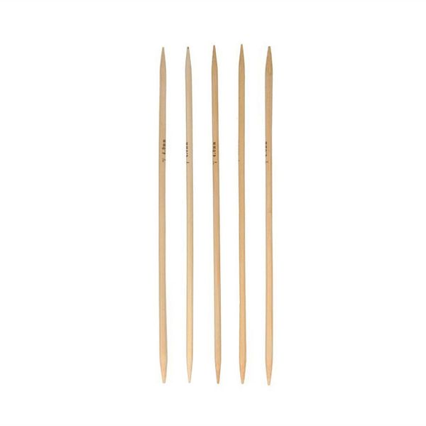 Спицы чулочные бамбук ⌀4.0 мм, 20 см, Gamma BC2