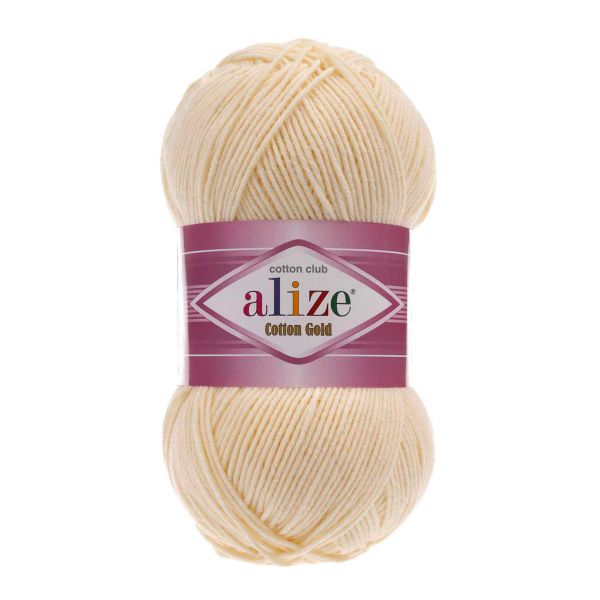 Пряжа Alize (Ализе) Cotton Gold / уп.5 мот. по 100 г, 330м, 458 камень A