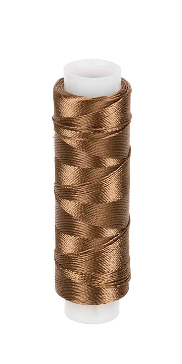 Нитки лавсан 45ЛВП 100% полиэфир 200 м, 13 шт, 102 коричневый