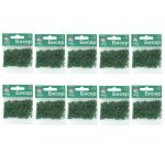 Бисер Astra&Craft 6/0 (4.1 мм), 150 г (10х15 г), цв. 27В зеленый/прозр.серебрист.центр