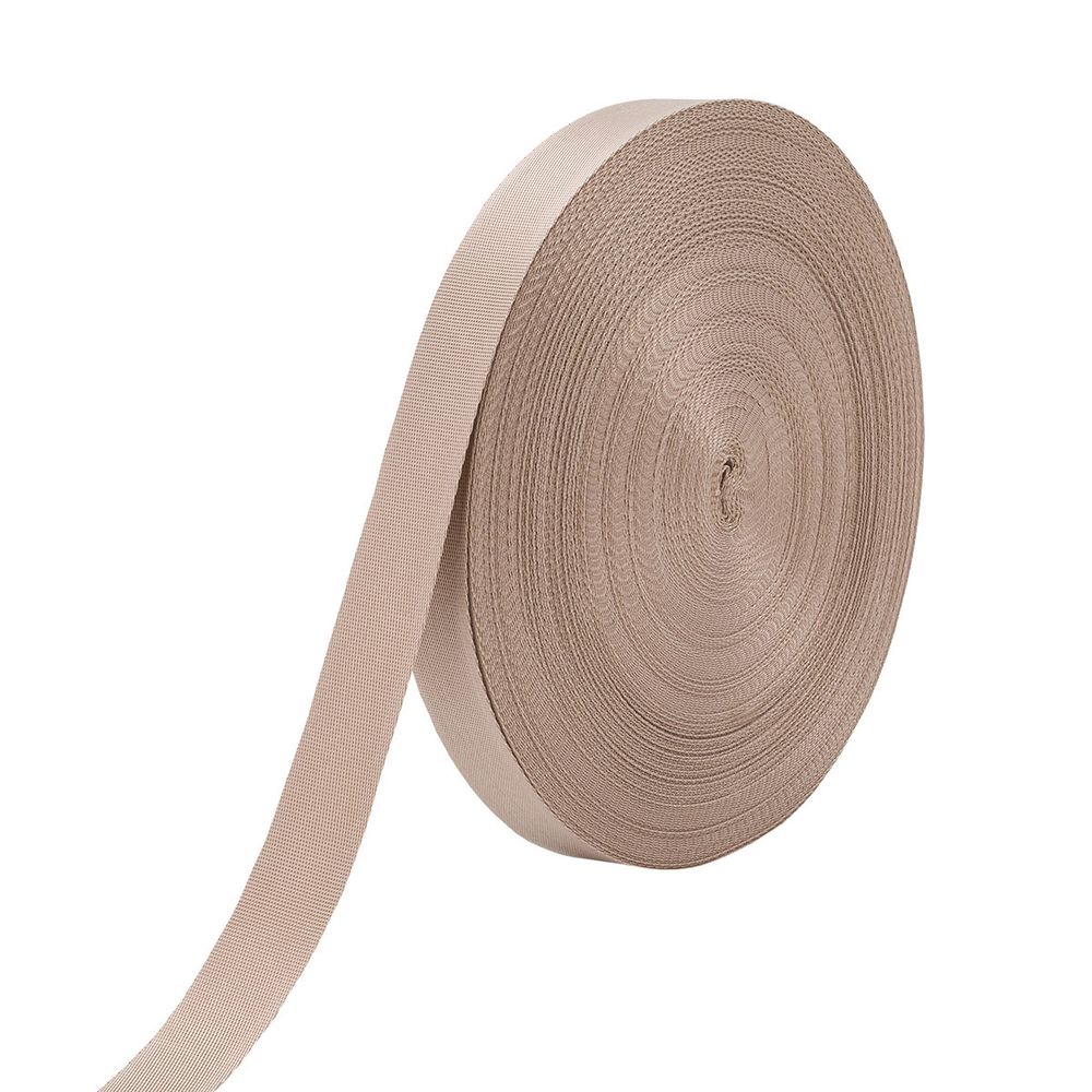 Стропа (ременная лента) 25 мм / 45.72 метра, [11.19 г/пог.м], 22 бежевый, 3Al356