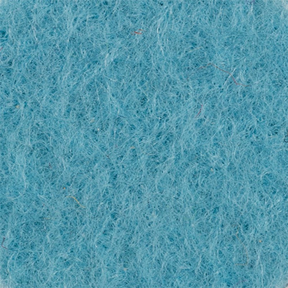 Фетр рулонный мягкий 1.0 мм, 150 см, рул. 10 метров, (FKC10), СН676 голубой, Blitz