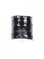 Лента бархатная (тесьма) 20.0 мм / 22.86±1 метров, арт.20VR03 нейлон цв.черный