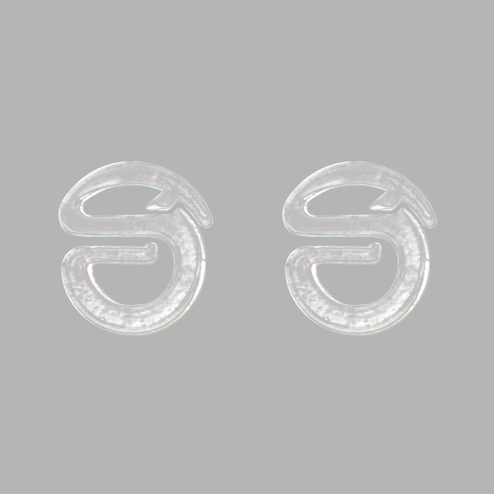 Крючки шторные для карниза 15 мм, улитка, 200 шт