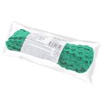 Тесьма отделочная зигзаг 5 мм / 20 метров, рис. 6892 зеленый, Blitz С3582Г17