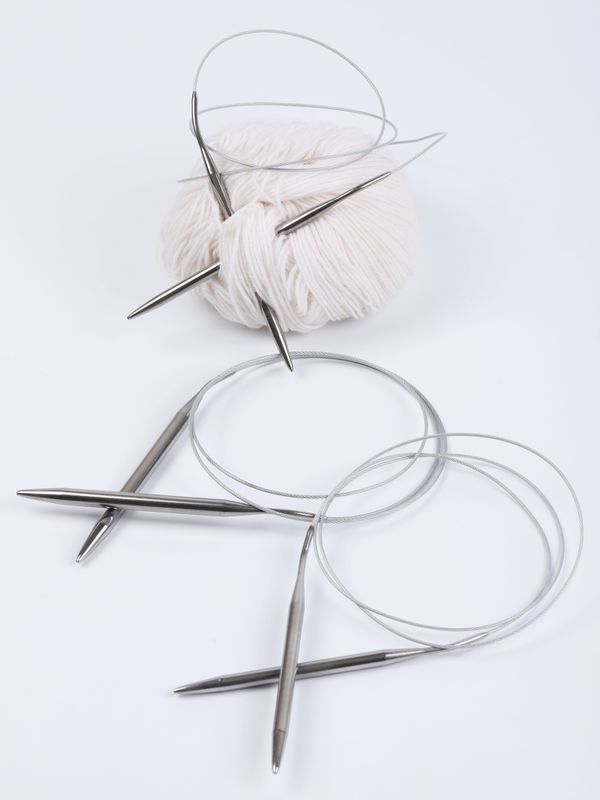 Набор круговых спиц для вязания Maxwell Gold 120 см (6.0 мм/7.0 мм/ 8.0 мм)