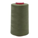 Нитки швейные Euron mH 40/2, 5000 ярд, 1421 темно-оливковый, 1 катушка