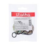 Набор для создания бижутерии (бусины стеклянные), №01 черный/зеленый, Zlatka, GWN