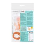 Набор для вышивания нитками Klart, Детские истории. Котёнок, 12х11 см