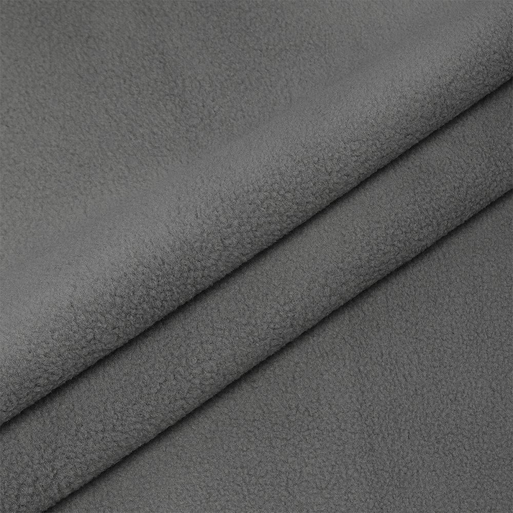 Флис 2-сторонний 240 г/м², 150 см / 10 метров, TBY-0240-S307 цв.S307 серый