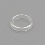 Кольца для бюстгальтера пластик ⌀8.0 мм, прозрачный, 100 шт, 512073-2