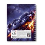 Тетрадь ученическая общая, A5 48 л. на гребне 65 г/м², белизна 100 %, 8 шт, клетка, 01172 МИКС - Весь мир, Светоч Т107