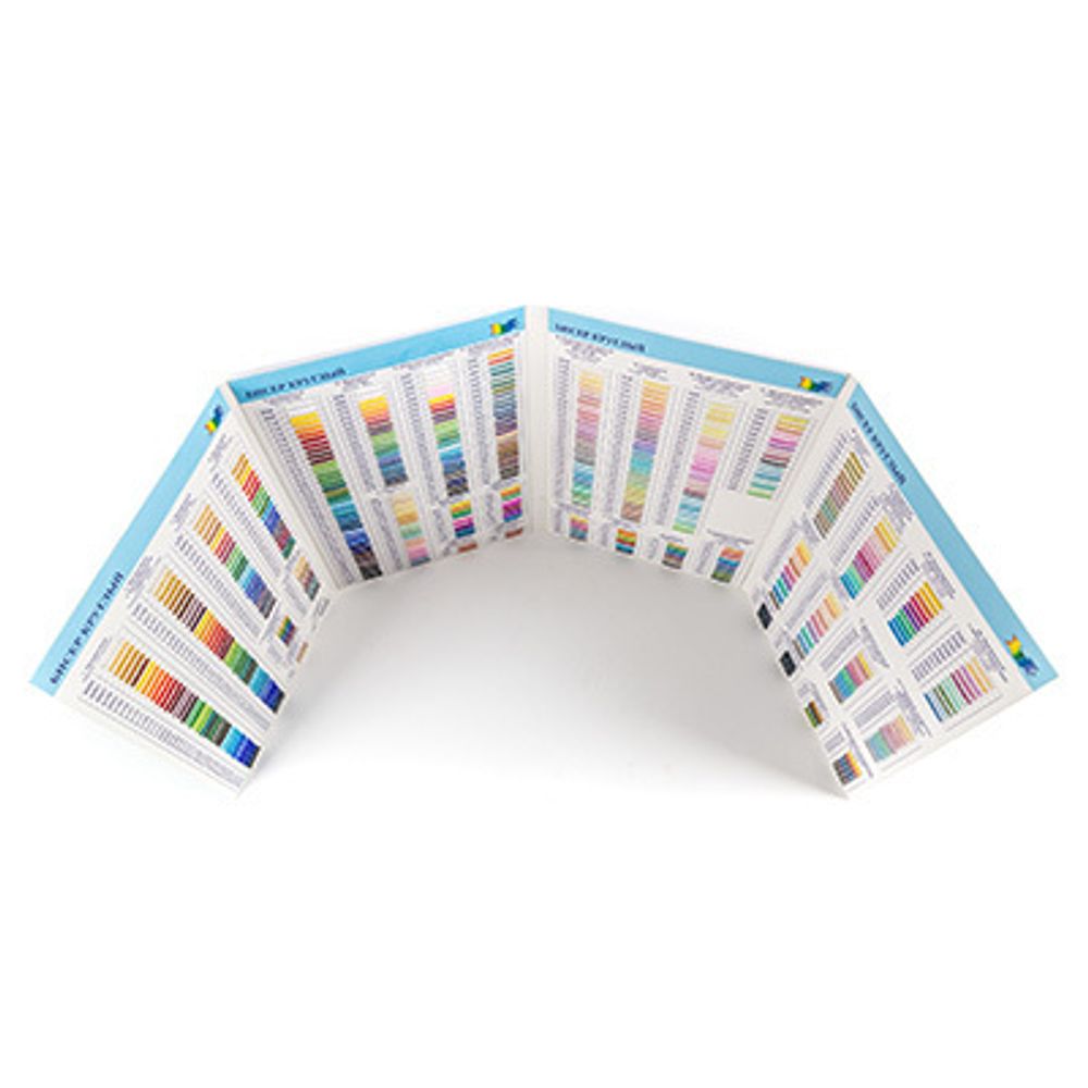 _09_ Карта цветов бисера: Бисер Gamma чешский (круглый 10/0)