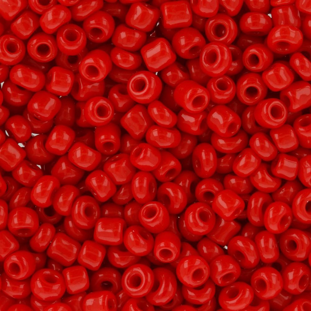 Бисер Zlatka 11/0, 500 г, №0045 красный, GR