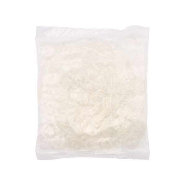 Пуговицы 2 прокола 20L, 13 мм, (clear (прозрачный)), CB-K-15, 144 шт