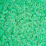 Бисер Preciosa прозрачный матовый с цв. центром 10/0, круг.отв, 20гр, уп.5 шт /TOS/