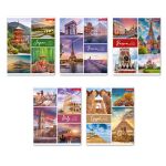 Тетрадь ученическая общая A5+ 48 л. на скобе, белизна 100%, 10 шт, клетка, 000333 Мир вокруг нас, Светоч 48ТСК5_1_3_1