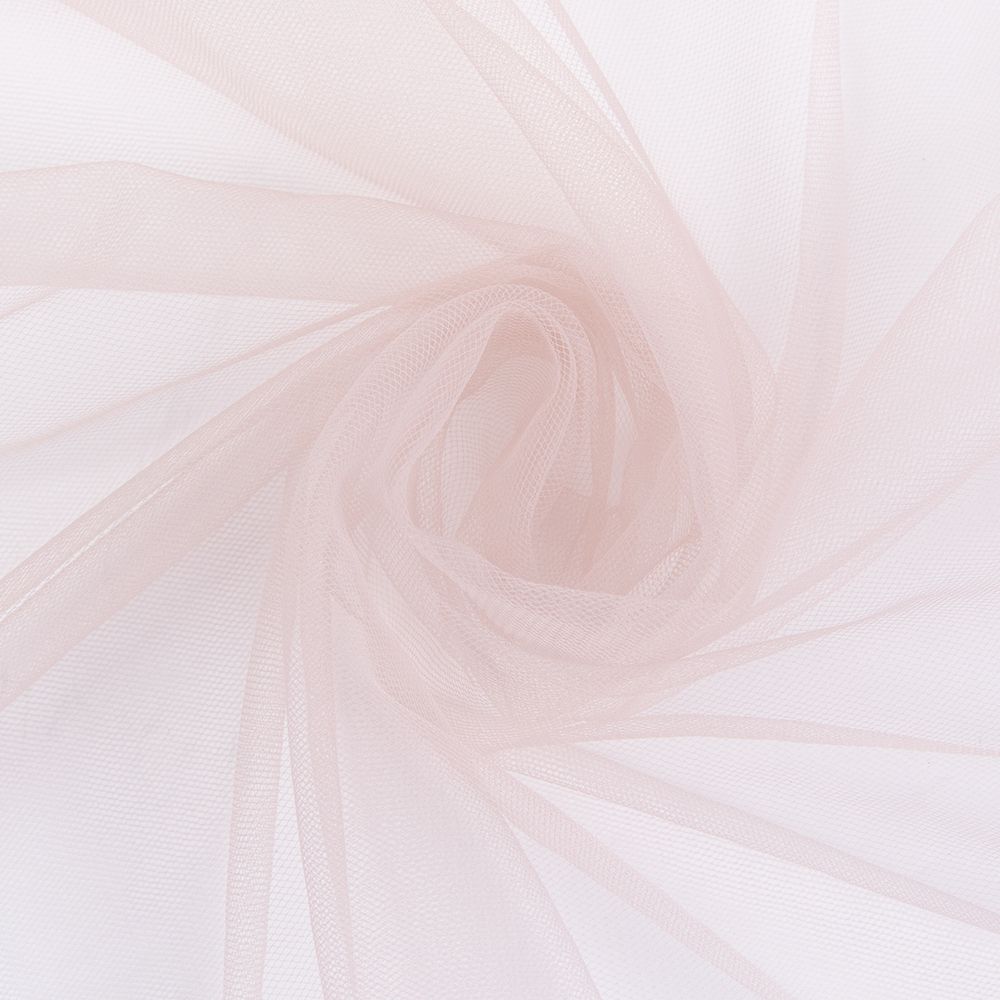 Фатин мягкий (Еврофатин) 20±1 г/м², 160 см,±2 см, 100% нейлон, 07 бежевый, Gamma FTS