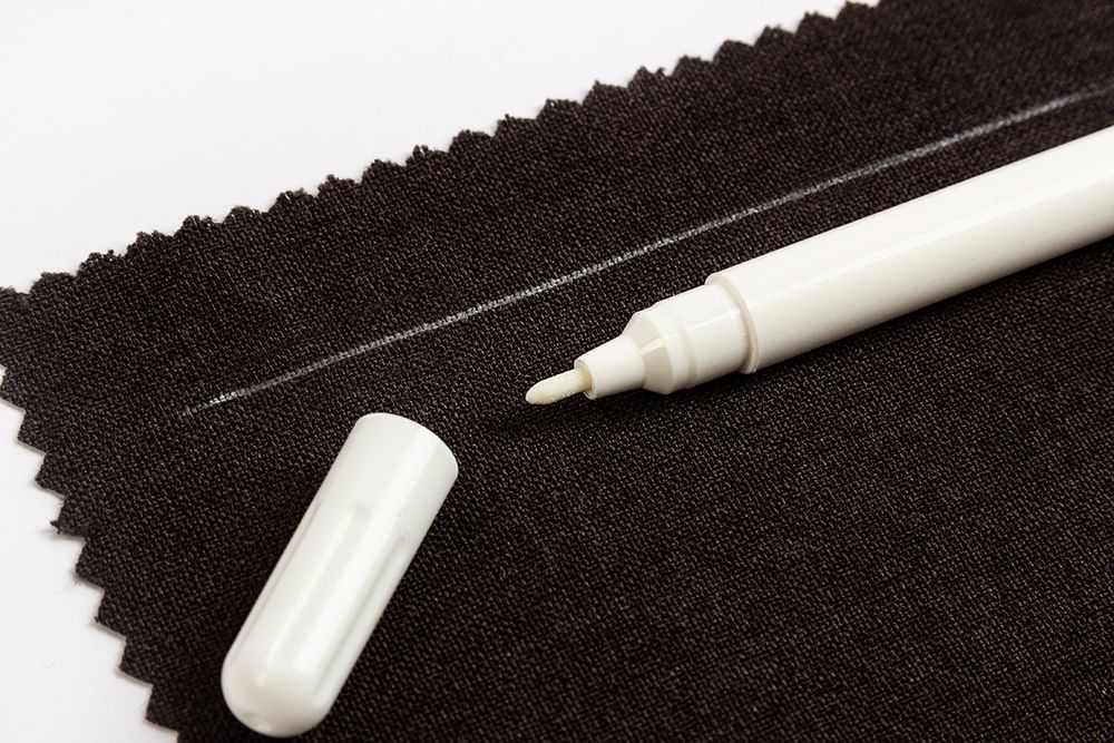 Маркер смывающийся белый, для ткани, Gamma MRW-002