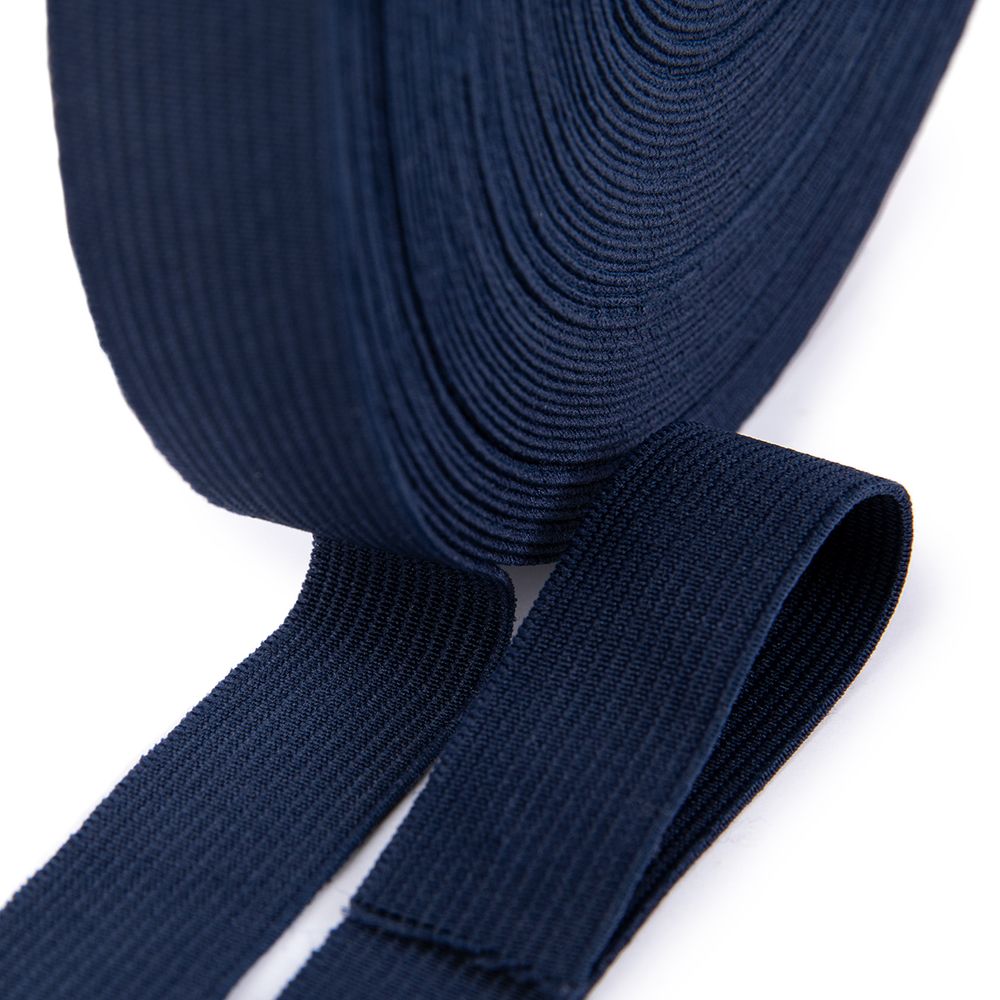 Резинка вязаная 20.0 мм / 20 метров, р.3822Ч, 664030 т.синий, Гамма 8с677 Ч