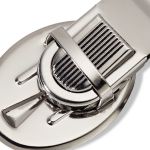 Портфельный замок, 26x35мм, серебряный, Prym