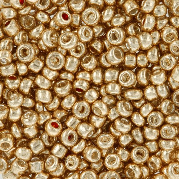 Бисер Zlatka 11/0, 100 г (10х10 г), №0560 золотой, GR