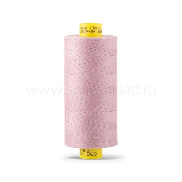 Нитка универсальная Gutermann Mara 120/2, 1000 м, 700207, 568 чайная роза, 1 катушка