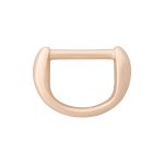 Полукольцо декоративное металл внутр. 12 мм (внешн. 20х14 мм), 4 шт, золото, MT-1855