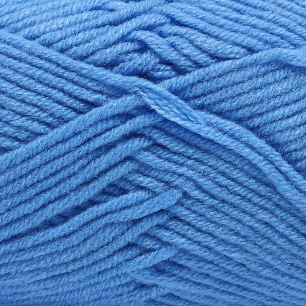 Пряжа Astra Premium (Астра Премиум) Молочный хлопок / уп.3 мот. по 50 г, 100 м, 86 голубой