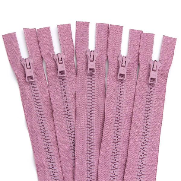 Молния трактор Arta Т6 (6 мм) 2 зам., разъем., 75 см, цв. 100 кремовый, уп.5 шт