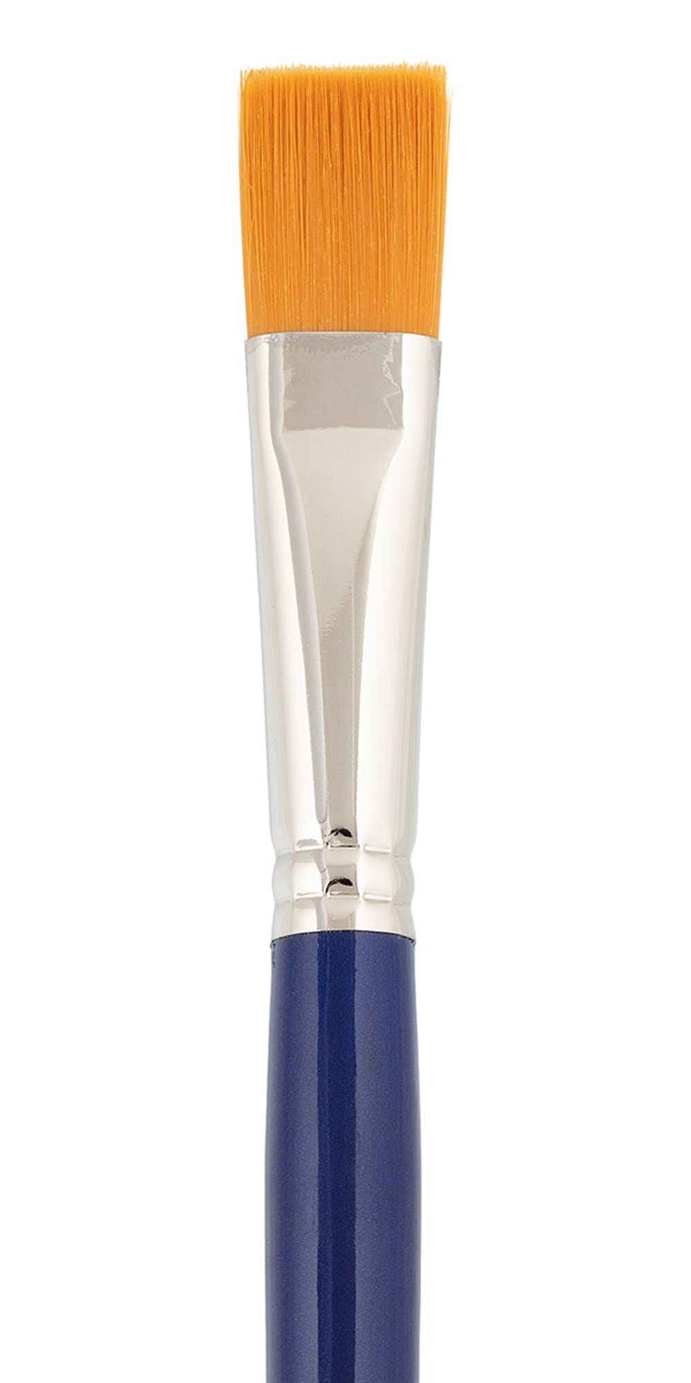 Кисть синтетика №18 плоская, 5 шт, длинная ручка, Vista-Artista 50112-18