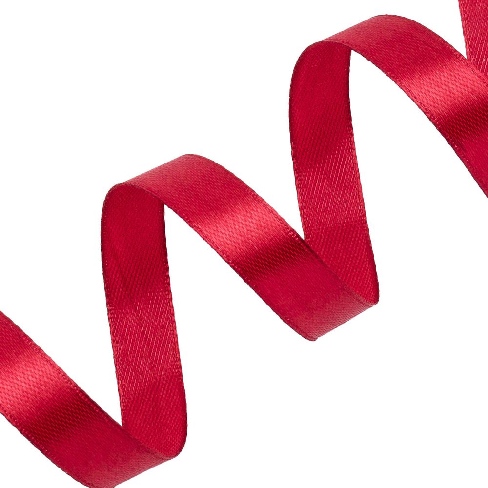 Лента атласная 1-сторонняя 12.0 мм / 22.86±1 метров, Л, C160/104 светло-бордовый, Globus