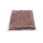 Кружево бельевое эластичное 230 мм / 10 м, бежево-бордовый