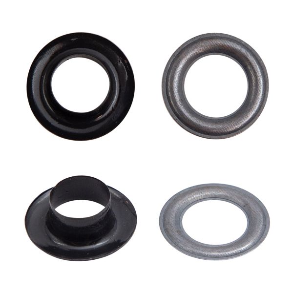 Люверсы металл ⌀_7.3 мм (внутр.), h5.41 мм (внутр.), №5, металл, уп.≈1000 шт, New Star, оксид