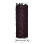 Нитки универсальные Gutermann Sew-all 100 (200 метров), 5 кат. | 023 горький шоколад