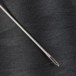 Нитки универсальные Nitka 40/2, 4570 м (5000 ярд) / 1 кат., 347 т.серый