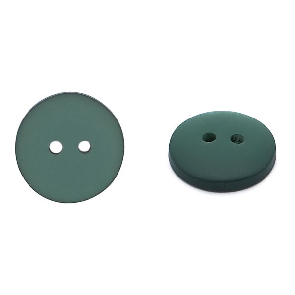 Пуговицы на 2 прокола 22L (14мм), пластик (col.47 хаки), CR-K18M, 144 шт