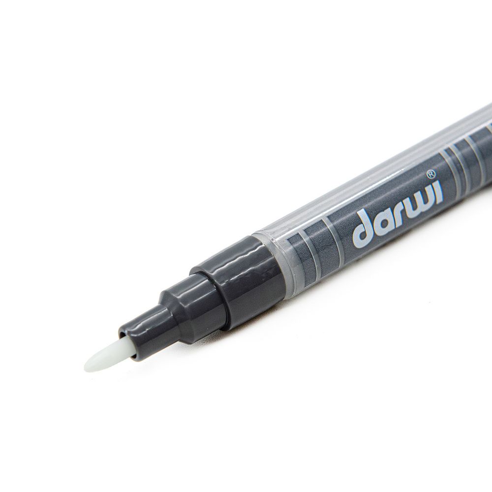 Маркер акриловый Darwi Opak, 1мм, укрывистый, 151 холодный серый