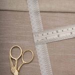 Кружево эластичное (стрейч) 25 мм / 22.86 метра, белый, 3AR2762