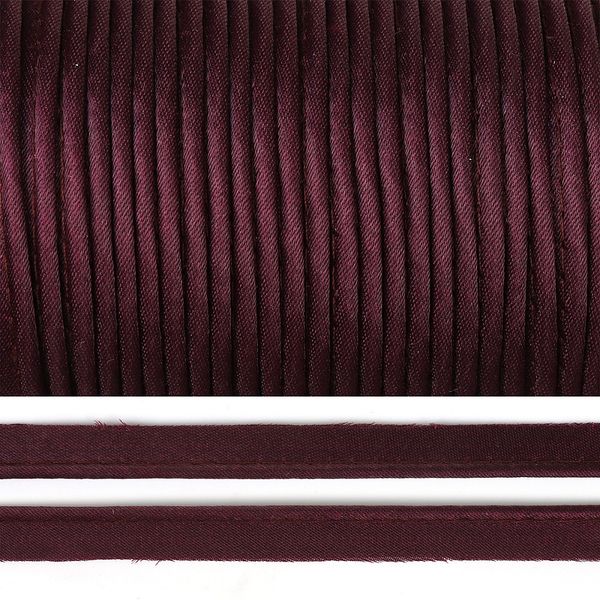 Кант атласный 11 мм / 65.8 метров, цв.F180 фиолетовый