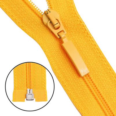 Молния спираль (витая) Arta Т5 (5 мм) 1 зам., разъем., 40 см, цв. 506 желтый, уп.5 шт