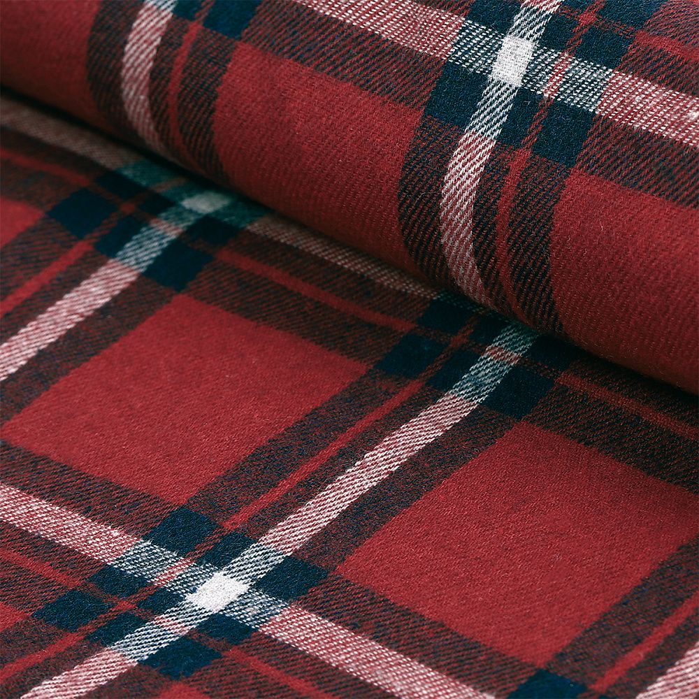 Фланель рубашечная 150 г/м², 150 см / 25 метров, TBY.Fl.T310.3 цв.3 красный