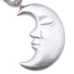 Подхваты шторные "месяц", серебряный